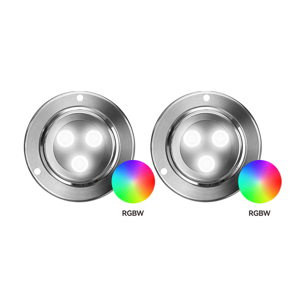 Underwater Lights 02 Series 6 LEDs Pair — RGBW