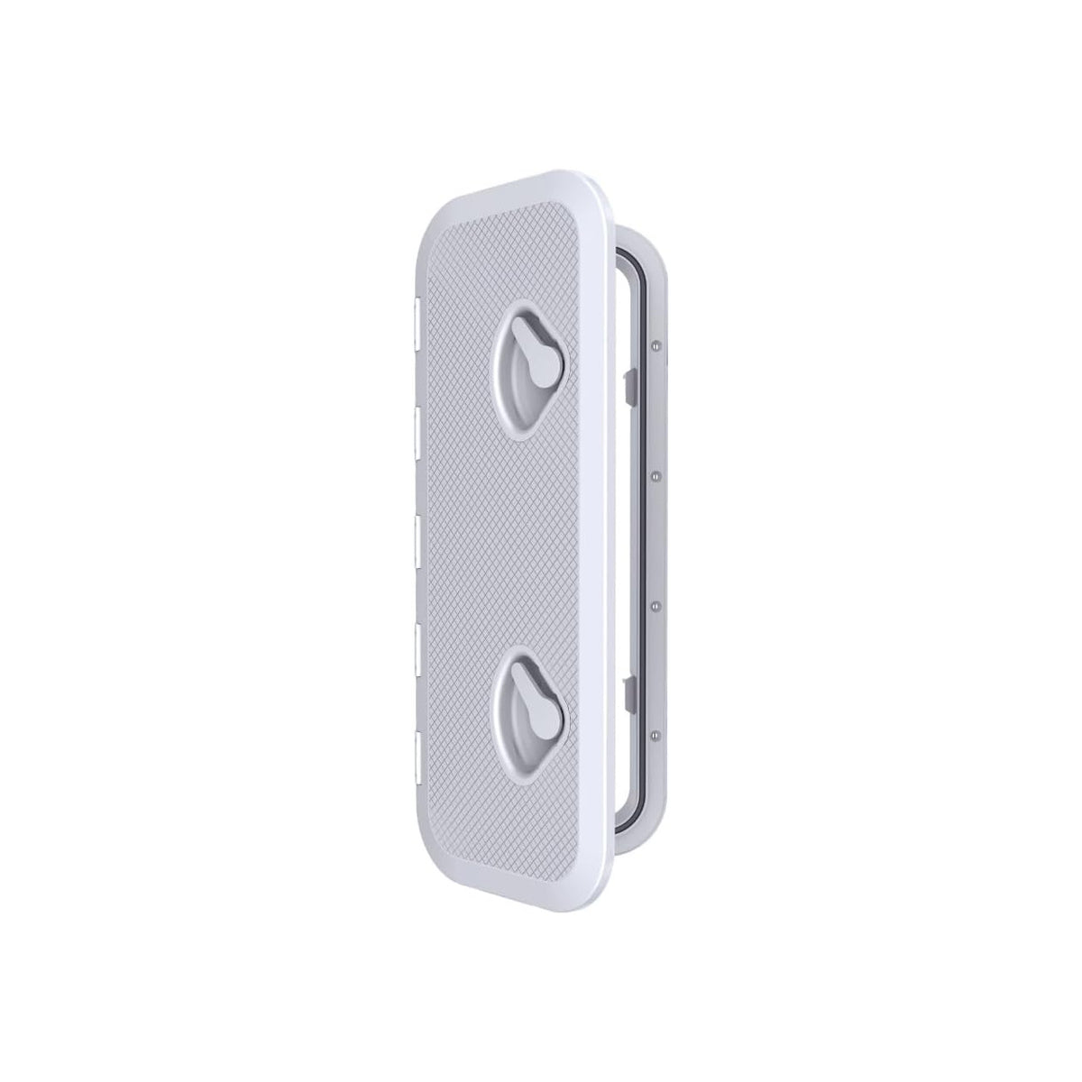 SEAFLO Marine Boat Deck Rectangular Access Hatch - White/Black