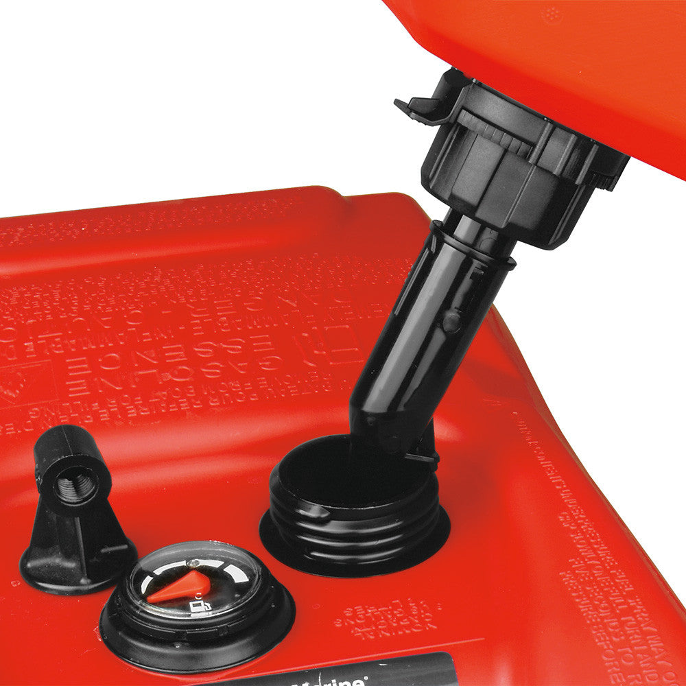 SEAFLO Diesel/ Gas/ 2-Stroke Auto Shut Off Gasoline Cans (Choose 5L/1.3 Gal | 10L/2.6 Gal | 20L/5.3 Gal and Color)